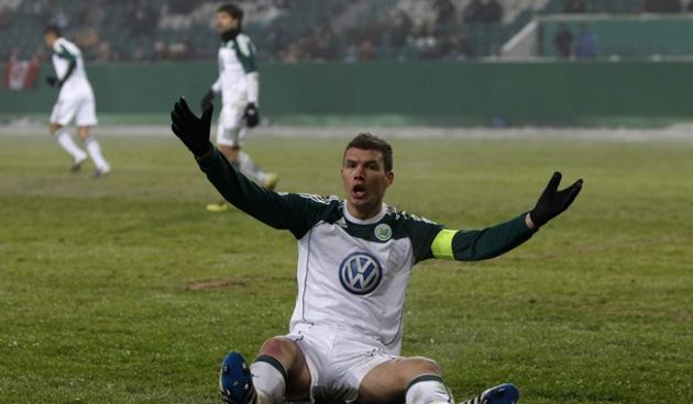 Edin Džeko, foto: Reuters
