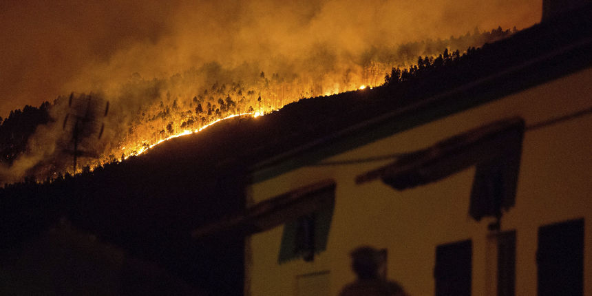 Požar, Portugal