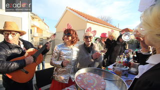 Maškarana povorka Velike Bake u Murteru