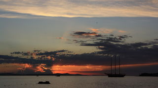 Čudesni zalazak sunca u Zadru 26. kolovoza 2012.