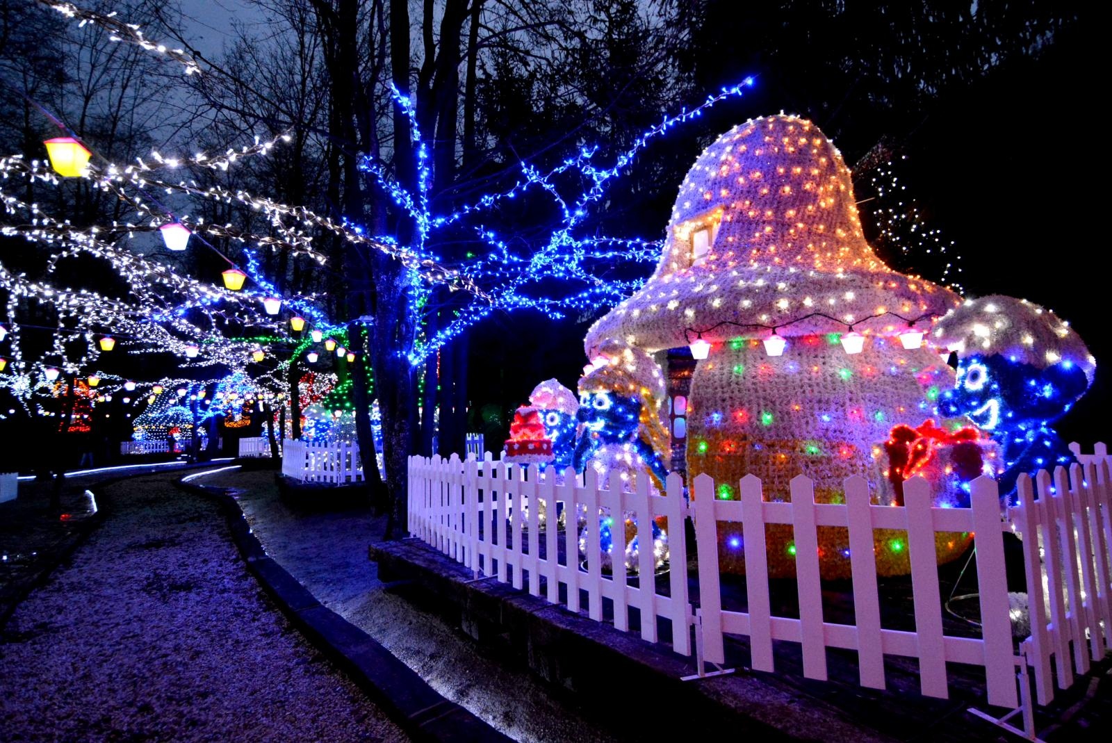 Uz 2,5 milijuna lampica zasjala ovogodišnja božićna bajka u Salajlandu Uz 2,5 milijuna lampica zasjala ovogodišnja božićna bajka u Salajlandu