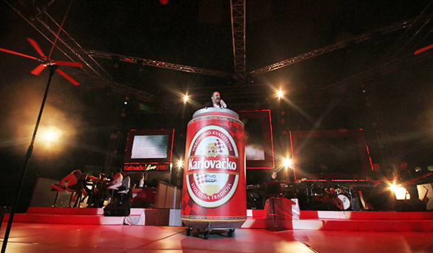 Karlovačko live 2012: Tony Cetinski na Višnjiku (foto:Saša Čuka)