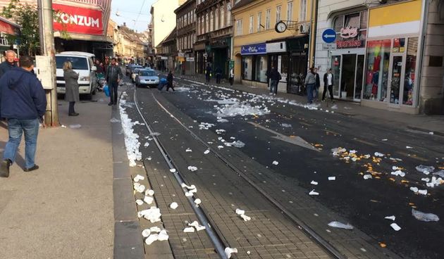 Smeće, Ilica, zagreb
