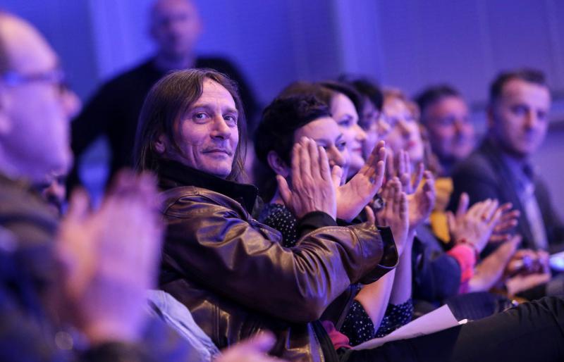 U Hypo centru odrzana je svecana objava nominacija za 21. Porin. Davor Gobac. Photo: Petar Glebov/PIXSELL