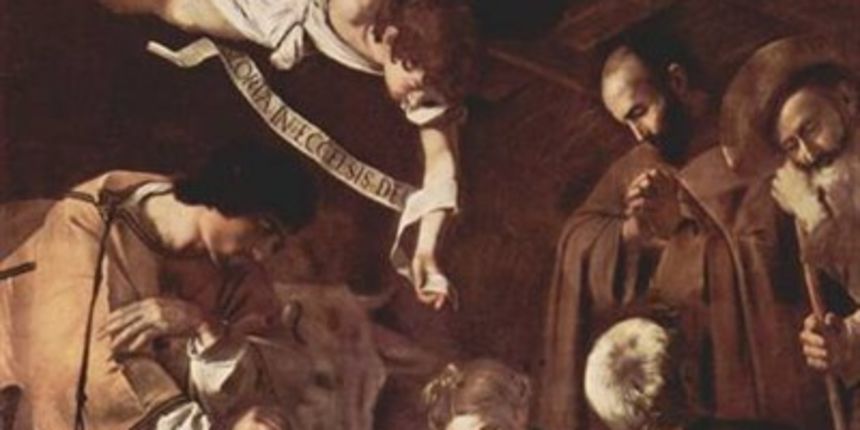 Caravaggio – Rođenje Krista sa Sv Franjom i Sv Lovro