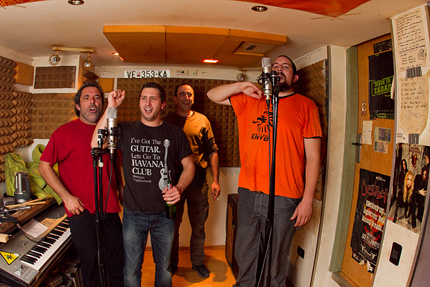 Na snimanju novog albuma Sexymotherfuckersa, Foto: Leo Banić