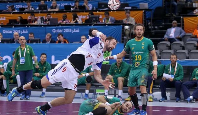Katar – 24. svjetsko rukometno prvenstvo, osmina finala, Hrvatska – Brazil 26-25. Photo: Goran Stanzl/PIXSELL
