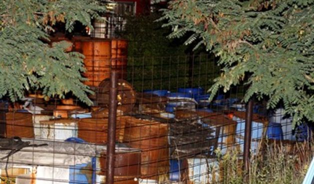 Bačve s opasnim otpadom u Zagrebu (Foto: Goran Mehkek/CROPIX)