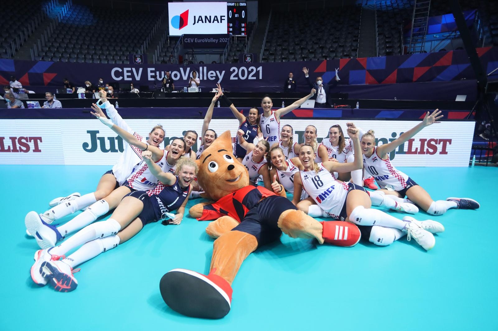 EP u odbojci: Hrvatska – Mađarska 3-1