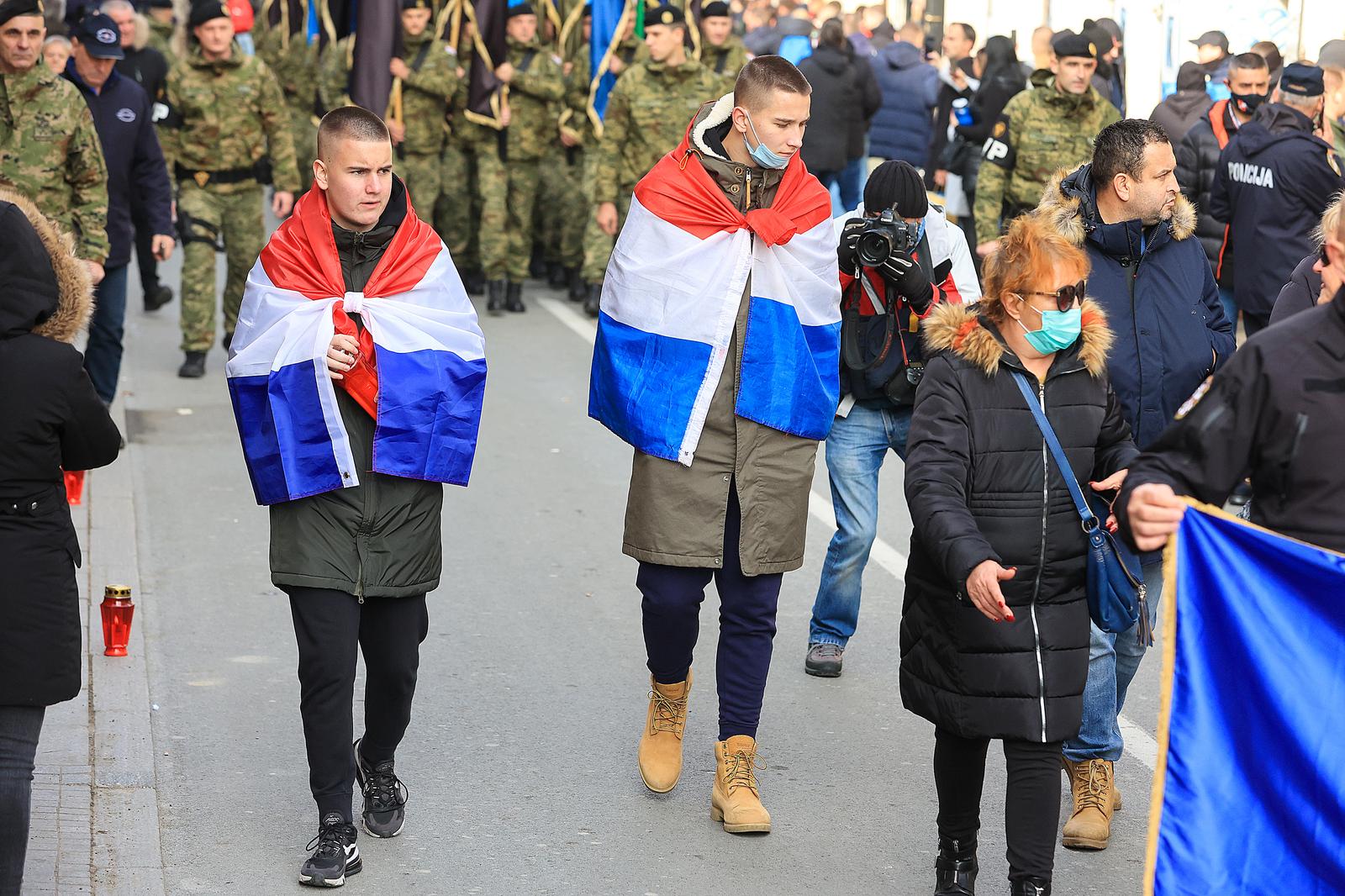 Kolona sjećanja u Vukovaru 18. studenog 2021. Kolona sjećanja u Vukovaru 18. studenog 2021.