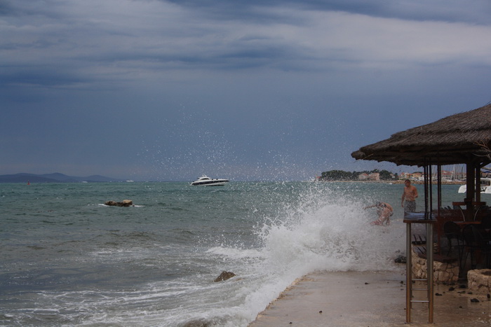 Tramontana u Zadru 26. kolovoza 2012.