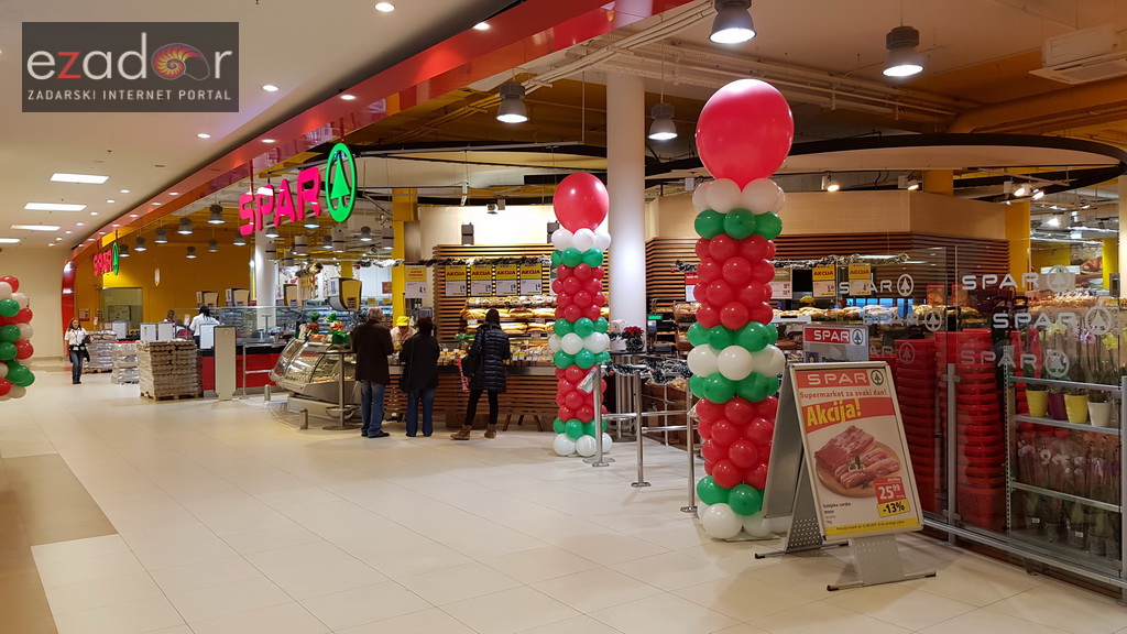 Otvorena obnovljena trgovina SPAR u centru Supernova Zadar