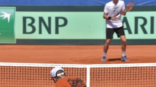 Trening Borne Ćorića uoči Davis Cup meča između Hrvatske i SAD-a Trening Borne Ćorića uoči Davis Cup meča između Hrvatske i SAD-a