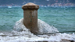 Olujno jugo u Zadru, nedjelja 6. prosinca 2020. godine