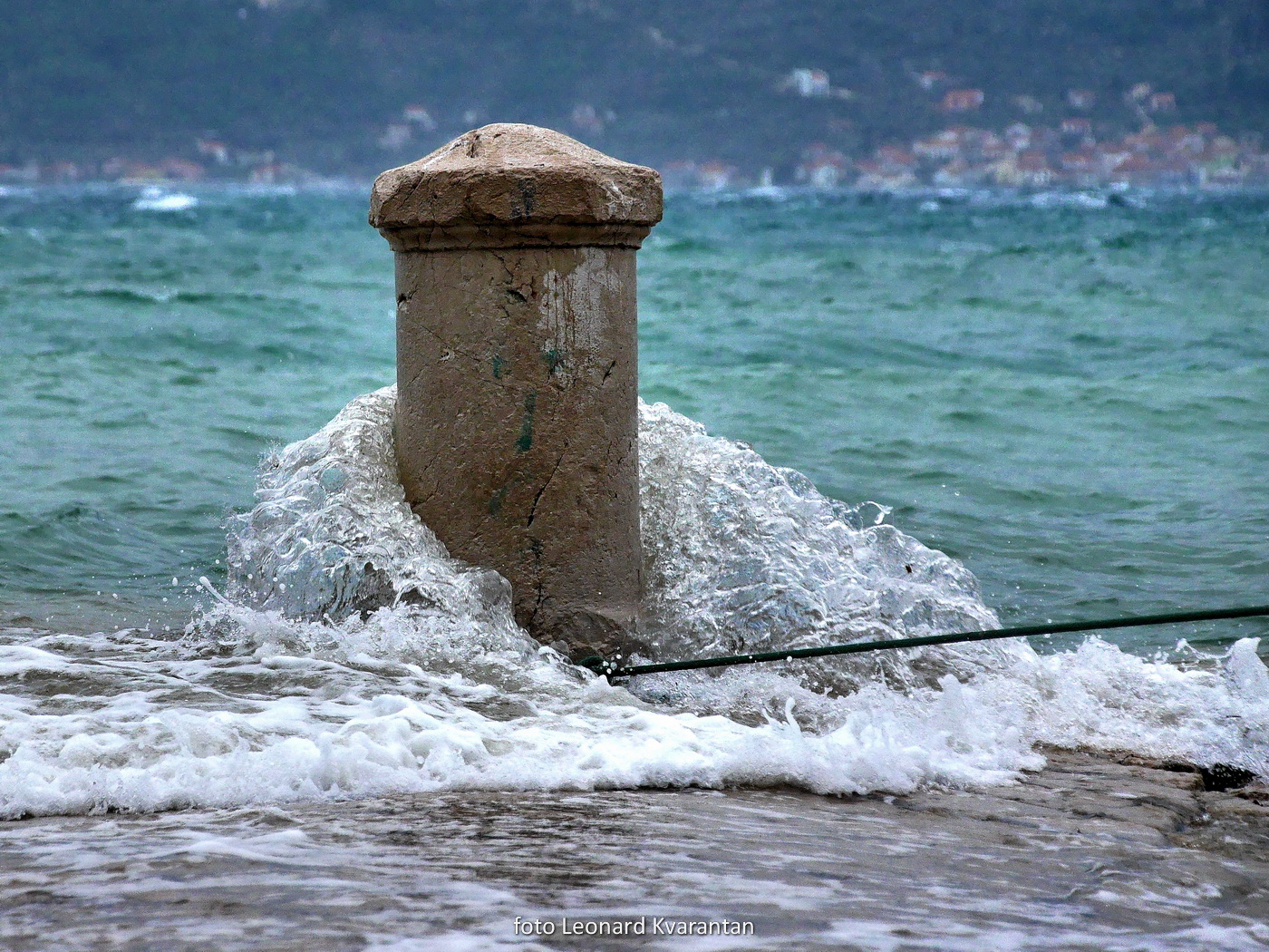 Olujno jugo u Zadru, nedjelja 6. prosinca 2020. godine