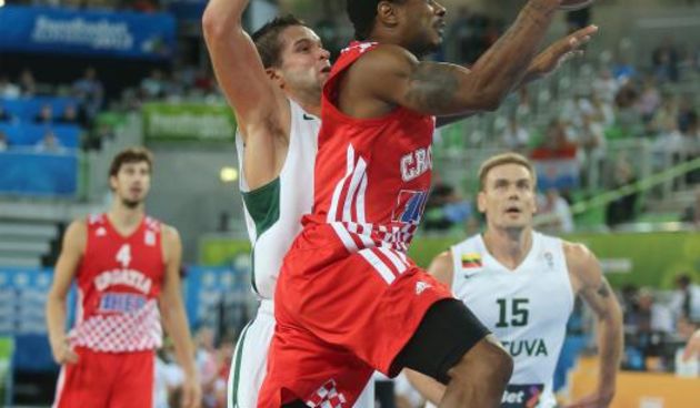 20.09.2013., Arena Stozice, Ljubljana, Slovenija – Europsko prvenstvo u kosarci Eurobasket Slovenija 2013., polufinale, Hrvatska – Litva. Dontaye Draper. Photo: Igor Kralj/PIXSELL