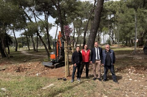 Novi zadarski park – započelo ozelenjivanje od Puta Bokanjca do Žmirića