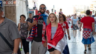 Veličanstven doček četvorice zadarskih Vatrenih Veličanstven doček četvorice zadarskih Vatrenih