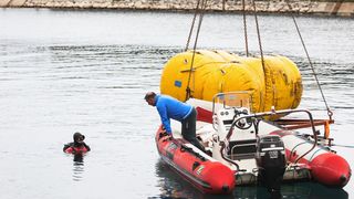 Riblji umjetni greben iz projekta “Adri.SmArtFish” otegljen na lokaciju kod Ošljaka