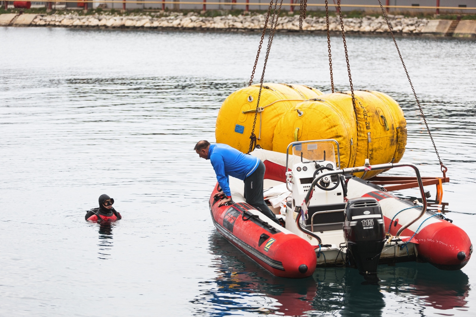 Riblji umjetni greben iz projekta “Adri.SmArtFish” otegljen na lokaciju kod Ošljaka