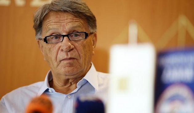 04.09.2014., Zadar – Press konferencija – Miroslav Ciro Blazevic – nakon sto je izabran za trenera NK Zadar. Photo: Filip Brala/PIXSELL