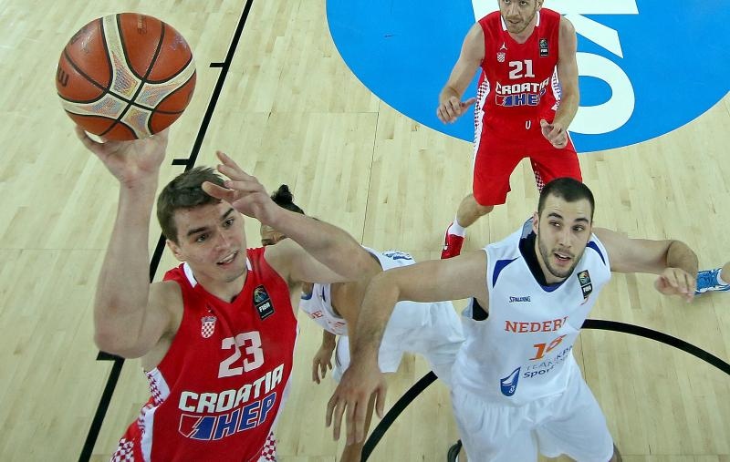 09.09.2015., Arena Zagreb, Zagreb – EuroBasket 2015., skupina C, 04. kolo, Nizozemska – Hrvatska. Foto: PIXSELL 09.09.2015., Arena Zagreb, Zagreb – EuroBasket 2015., skupina C, 04. kolo, Nizozemska – Hrvatska. Foto: PIXSELL