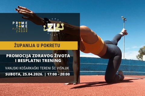 Županija poziva na veliki fitness događaj za sve generacije
