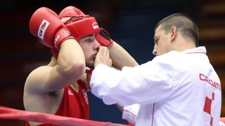 Juniorsko EP u boksu, finale: Toni Filipi vs Vegar Tregren. Photo: Borna Filić/PIXSELL Juniorsko EP u boksu, finale: Toni Filipi vs Vegar Tregren. Photo: Borna Filić/PIXSELL