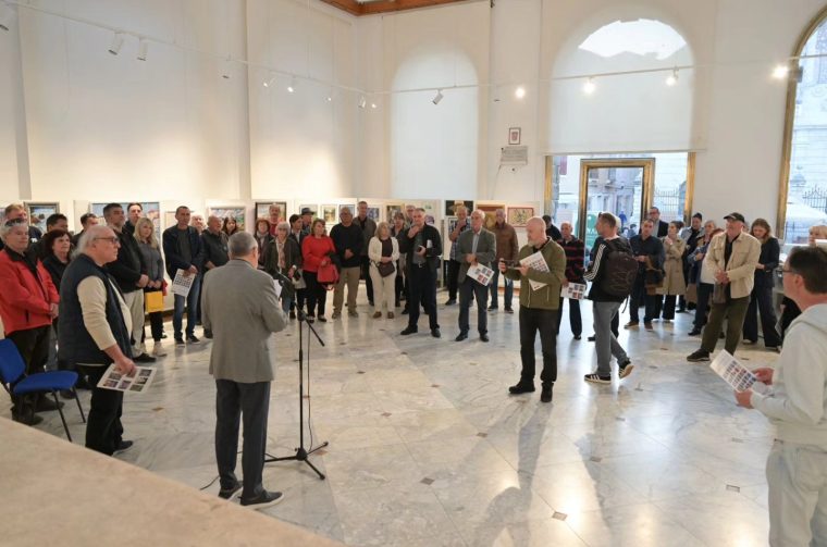 Filatelisti filatelija art promocija art forum boris zuza igor cernigoj