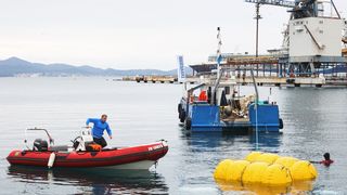 Riblji umjetni greben iz projekta “Adri.SmArtFish” otegljen na lokaciju kod Ošljaka