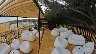 Pag, Zrce – Klub Kalypso na popularnoj plazi Zrce sezonu 2014. docekuje u novom ruhu. Photo: Filip Brala/PIXSELL