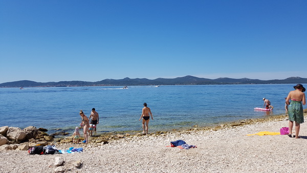 Prekrasan lipanjski dan na zadarskim plažama