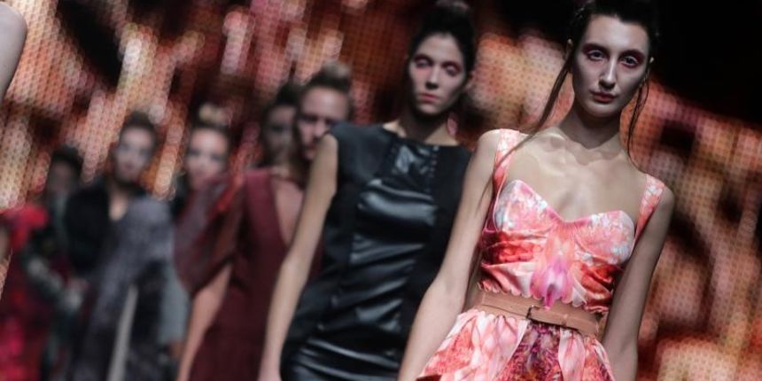 Zagreb – Revije Schwarzkopf Cro-A-Porter u Kuci za ljude i umjetnost Lauba. Revija Jelena Holec. Photo: Grgur Zucko/PIXSELL