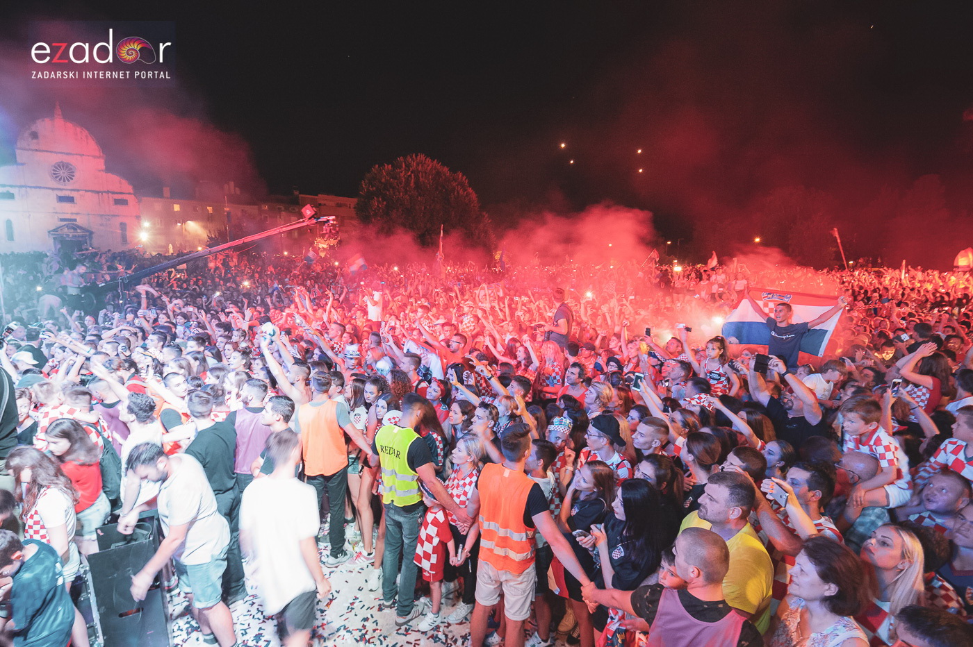 Zadar priredio nezaboravan doček svojim Vatrenim herojima