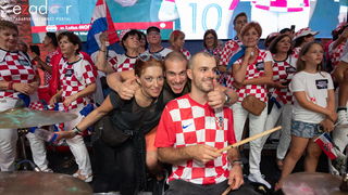 Veličanstven doček četvorice zadarskih Vatrenih