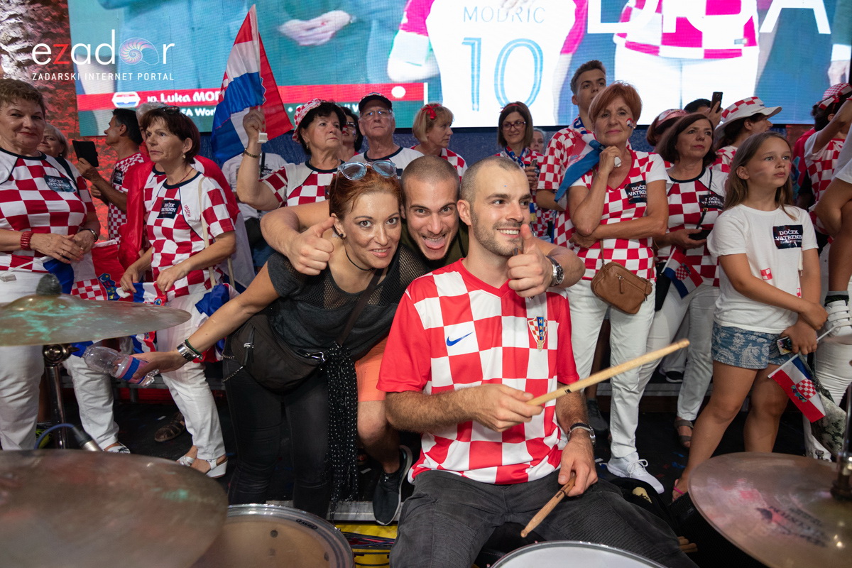 Veličanstven doček četvorice zadarskih Vatrenih