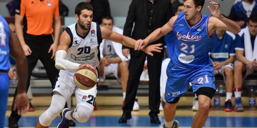 8. kolo ABA Lige, KK Zadar – KK Igokea Aleksandrovac 83-90. Photo: Dino Stanin/PIXSELL 8. kolo ABA Lige, KK Zadar – KK Igokea Aleksandrovac 83-90. Photo: Dino Stanin/PIXSELL