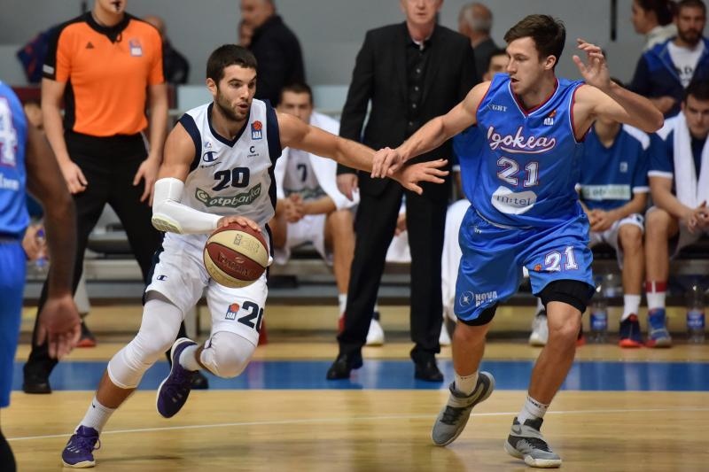 8. kolo ABA Lige, KK Zadar – KK Igokea Aleksandrovac 83-90. Photo: Dino Stanin/PIXSELL 8. kolo ABA Lige, KK Zadar – KK Igokea Aleksandrovac 83-90. Photo: Dino Stanin/PIXSELL