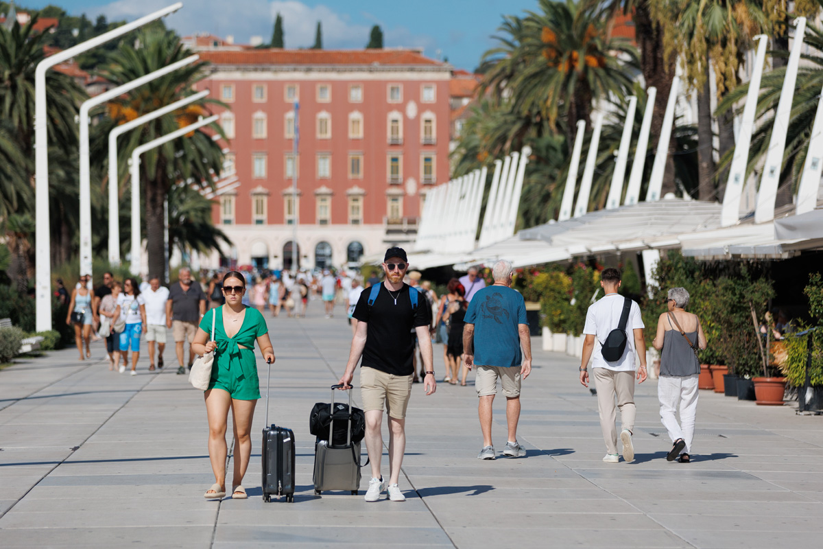 Split – centar grada i plaža Bačvice, 16. rujna 2023. Split – centar grada i plaža Bačvice, 16. rujna 2023.