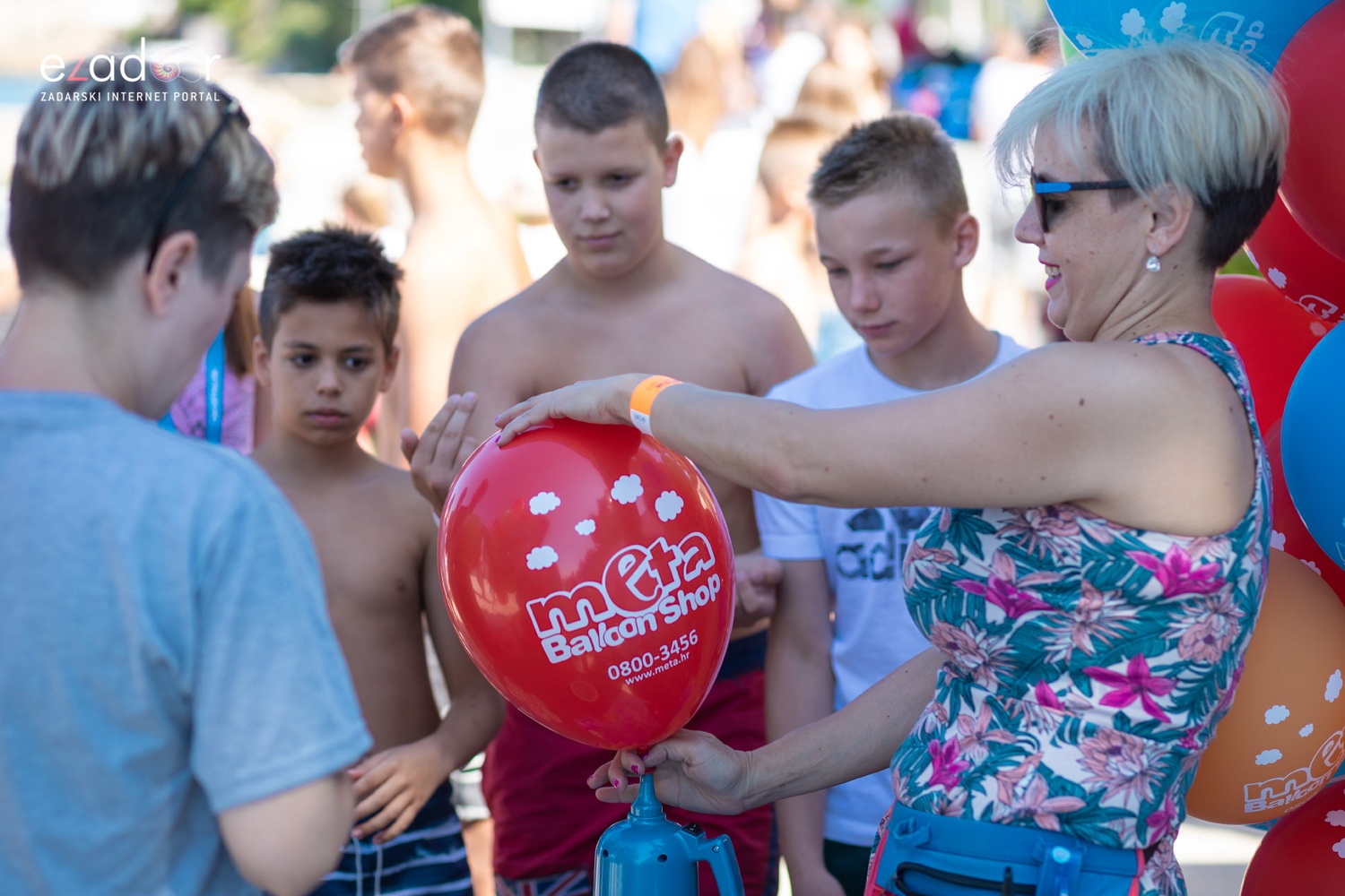 Meta feštica od balona i Ballon Jump