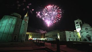 Novogodišnji vatromet u Zadru 2009. (foto: Marin Gospić)