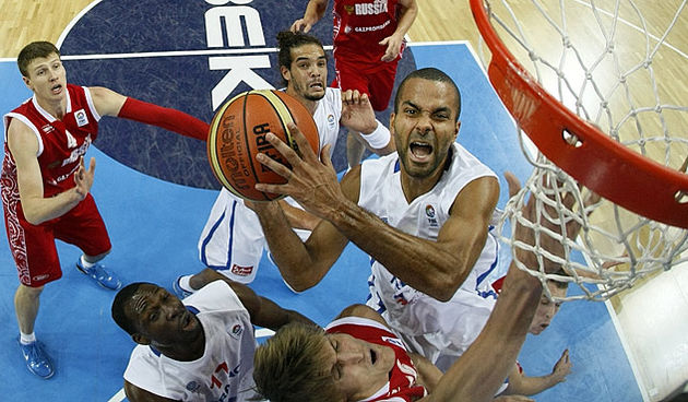 Tony Parker (Francuska – Rusija), foto: eurobasket2011.com