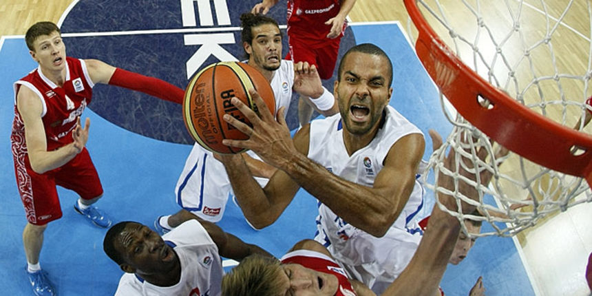 Tony Parker (Francuska – Rusija), foto: eurobasket2011.com