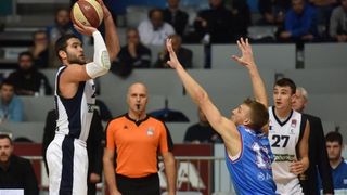 8. kolo ABA Lige, KK Zadar – KK Igokea Aleksandrovac 83-90. Photo: Dino Stanin/PIXSELL 8. kolo ABA Lige, KK Zadar – KK Igokea Aleksandrovac 83-90. Photo: Dino Stanin/PIXSELL
