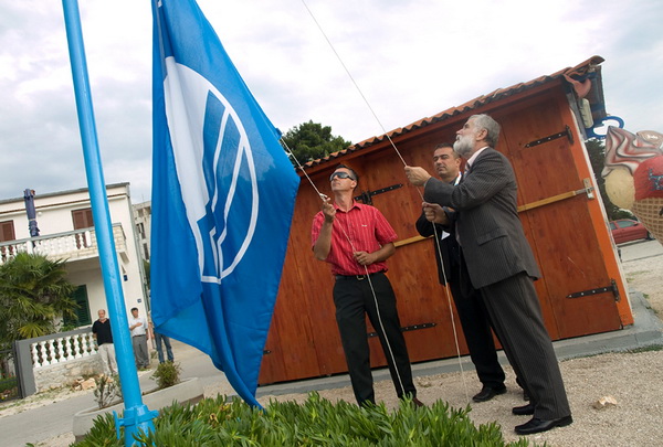 Biograd: Plava zastava 2009: Dodjela priznanja i podizanje zastava