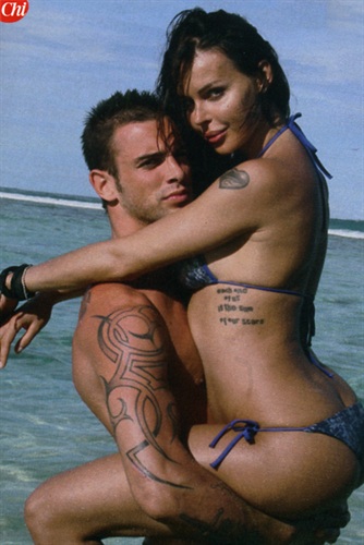 Nina Morić u zagrljaju Martina Evansa (Index.hr)