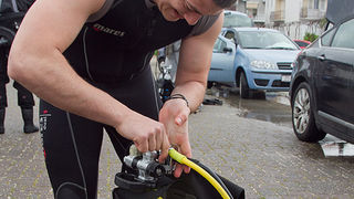 Ekološka akcija čišćenja podmorja u Bibinjama, foto: Leo Banić Ekološka akcija čišćenja podmorja u Bibinjama, foto: Leo Banić