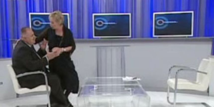 Hloverka Novak Srzić i Ivan Šuker (Foto: Screenshot / tportal.hr)