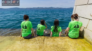 Ludijada zadarskih maturanata na Pozdravu suncu i Morskim orguljama