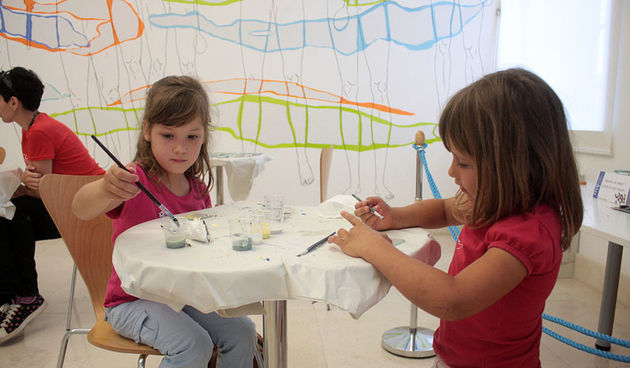 Mališani iz vrtića Voštarnica u posjeti Muzeju stakla Zadar, Foto: Lucija Juravić